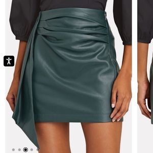 Saylor Coraline Vegan Leather Mini Skirt NWT